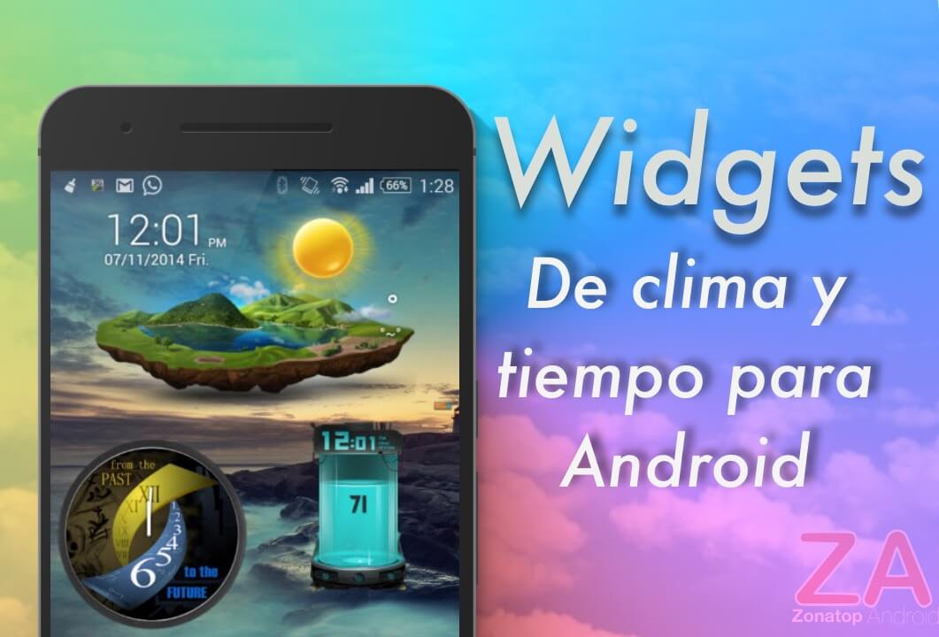 Aplicaciones clima android