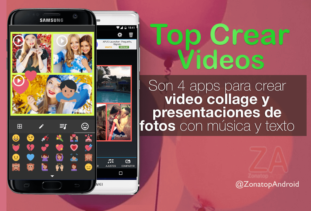 5 Apps Crear El Video Collages Y Presentaciones De Fotos Con Musica